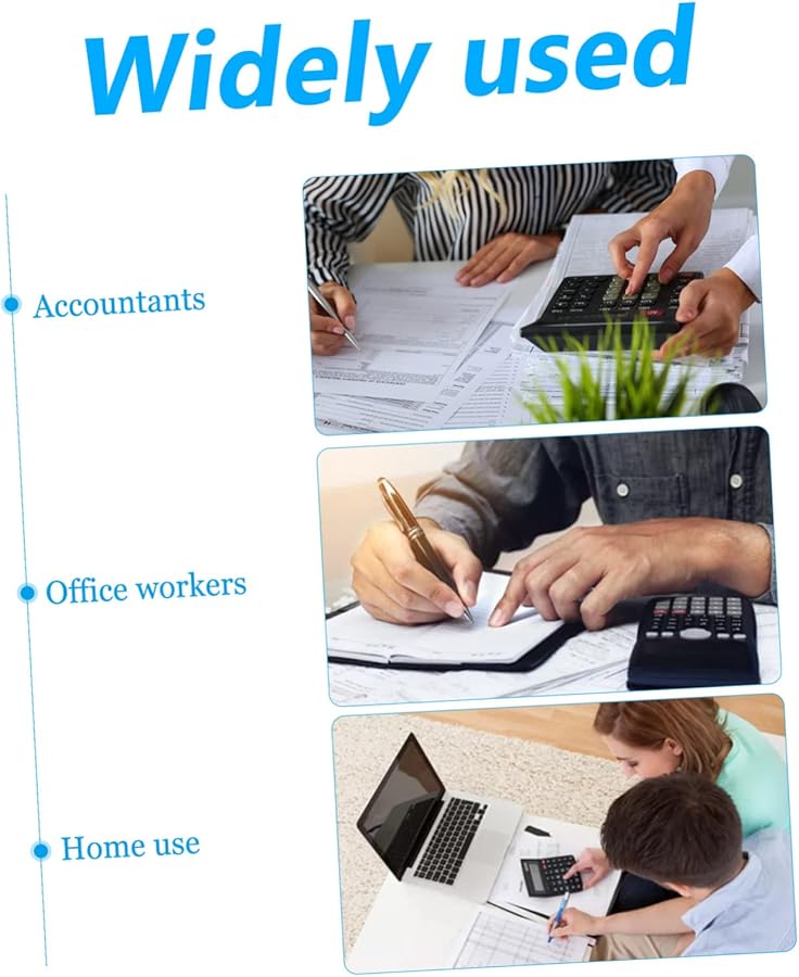 Portable LCD Handwriting Board Calculator with Erasable Screen for Students Office and School Use - Image 5